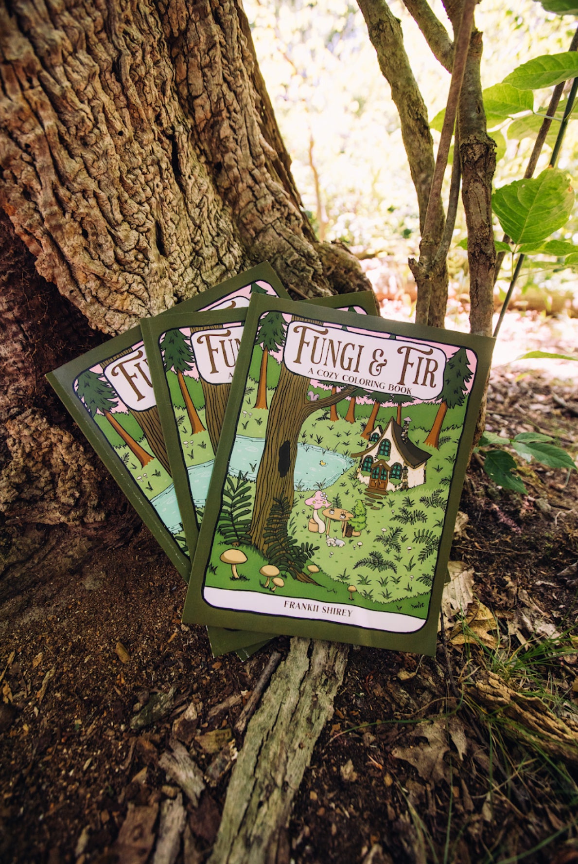 Fungi & Fir Coloring Book